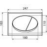 Комплект ALCAPLAST SET 3v1 AM101/1120-31 RU M71-0001 для установки унитаза